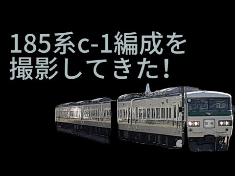 185系c-1編成を撮影してきた！