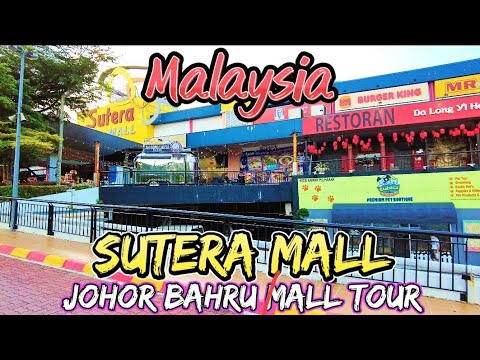 Sutera Mall | Johor Bahru, Malaysia: 4K Ultra HD Shopping Mall Tour.