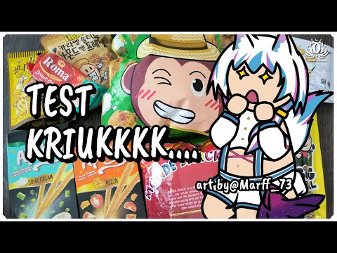 【GG TEST KRIUK】REVIEW KERENYAHAN BERBAGAI MACAM SNACK