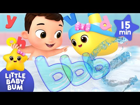 Go Twinkle Boat! - Baby Bathtime 🛁🚤 |  15 mins of Learning Songs | Little Baby Bum