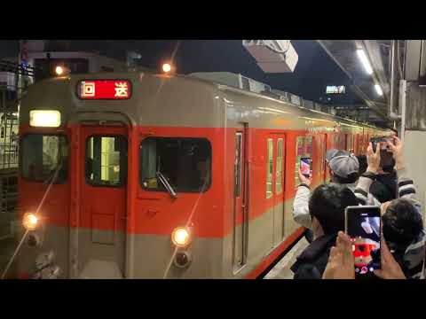 東武8000系8111編成 春日部駅発車