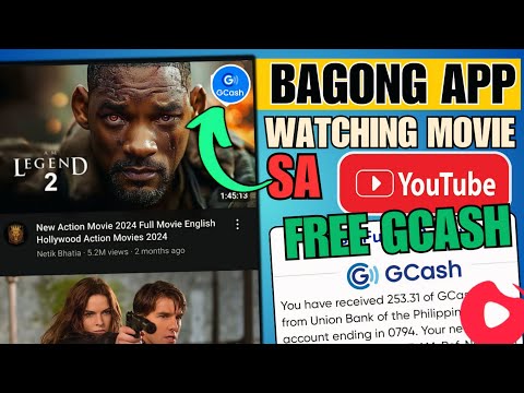 MAY GCASH SA YOUTUBE=₱253 KINITA KO SA PANONOOD NG MOVIE||YOUTUBE INCOME KAHIT WALANG CHANNEL#howto