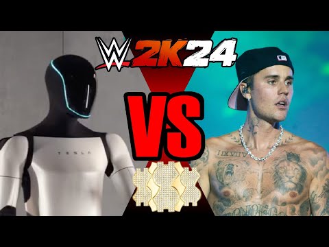 Justin Bieber (c) vs Tesla Bot for TRUMP'S CHAMPIONSHIP