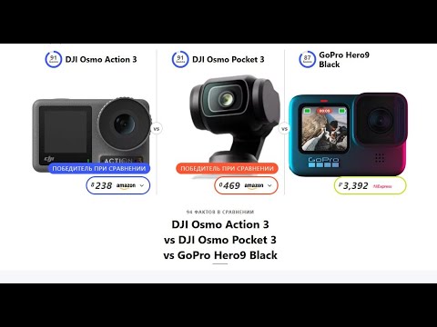 Почему я ушеле с GoPro на Dji и небольшая история моих камер.