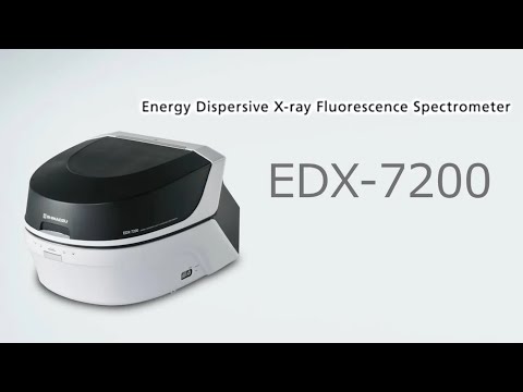 Energy Dispersive X-ray Fluorescence Spectrometer EDX-7200