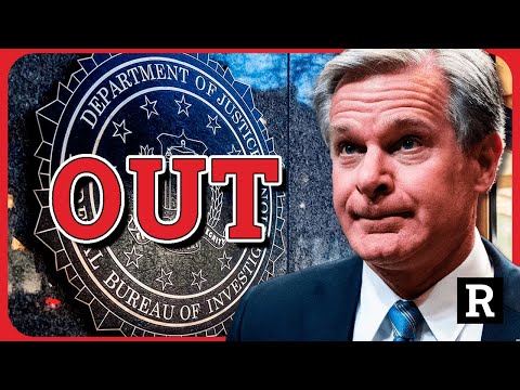 “He lied about Jan 6th and the Russia hoax to hurt Trump” Corrupt FBI Director Wray resigns