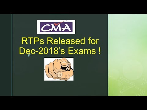 RTPs Released for Dec-2018