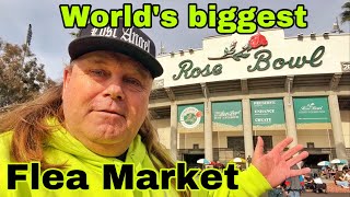 Rose Bowl Worlds Biggest Flea Market 2024 //  What did i buy?