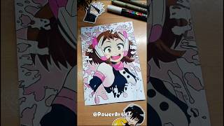 Ochako / Drawing 【イラストメイキング】 #メイキング #アナログ #創作