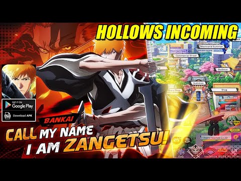 Hollows Incoming Gameplay - Bleach Idle RPG Android