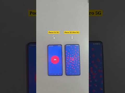 POCO F4 5G vs POCO X5 PRO 5G Speed Test Comparison | #shorts #youtubeshorts #viral #shortvideo