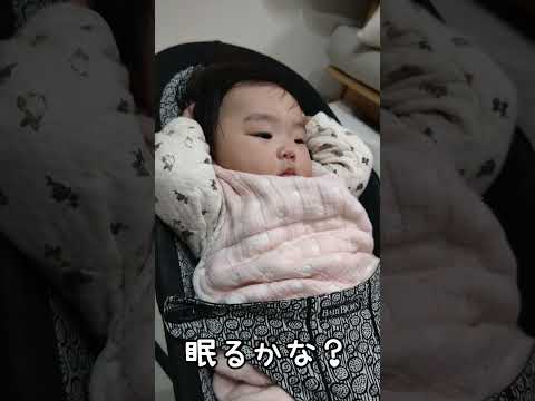 寝落ちする0歳児【292Days】 #baby