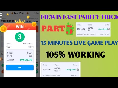 FIEWIN APP FAST PARITY TRICKS PART 5 in tamil