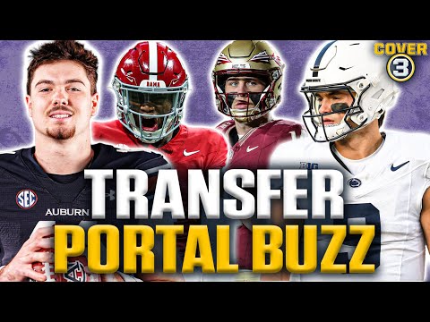 Latest College Football Transfer Portal Buzz | CFB, Auburn, Penn State, Alabama, Louisville