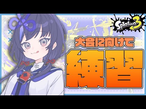 【Splatoon3】にじさんじイカ祭りに向けて練習～！【先斗寧/にじさんじ】