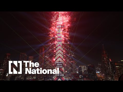 Dubai rings in 2025 with dazzling fireworks display at Burj Khalifa