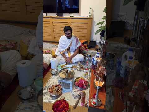 Abhishekam at friend's house|Part-1#surekhateluguvlogs #teluguvlogs #youtubeshorts #ukteluguvlogs