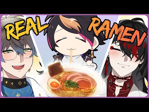 The connoisseur of Ramen | Animated Comic (Luxiem NIJISANJI EN VTuber Moments)