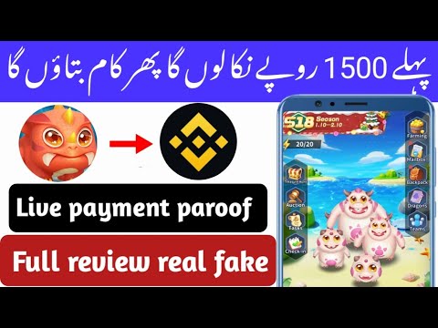 Dragon master game live payment paroof 5$ ||   full review real or fake || Best Earning App 2024