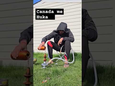 Canada me Huka #trending #desi #farmer #viralvideo #villagelife