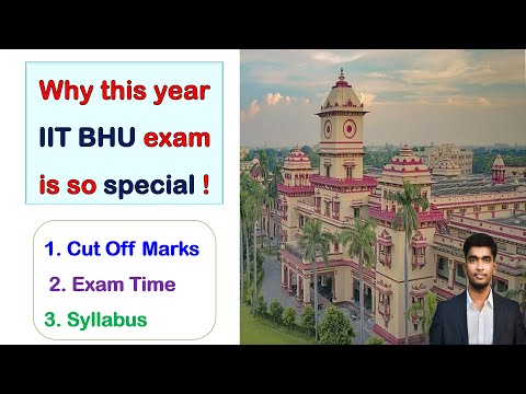 IIT BHU EXAM IS SO SPECIAL THIS YEAR !! CUT OFF I SYLLABUS I IIT BHU-M.PHARM ADMISSION 2024