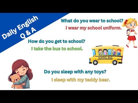 Daily Use English Sentences for Beginners | Fun English Learning | English Speaking Practice | #kids