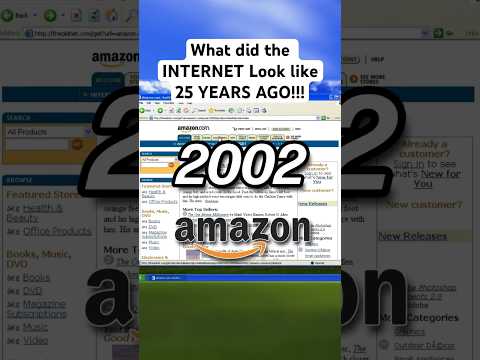 What did the INTERNET Look Like. 25 YEARS AGO???!!!