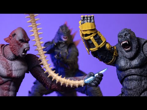 S.H.MonsterArts Skar King from GODZILLA × Kong: THE New Empire　Toy Review