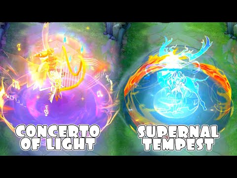 Vale Concerto of Light VS Supernal Tempest Skin Comparison