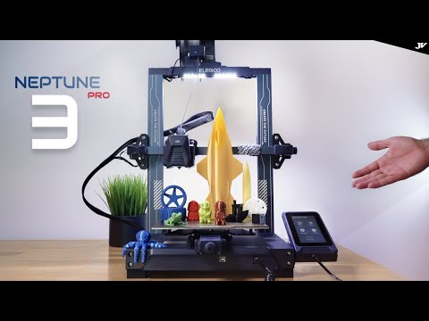 Elegoo Neptune 3 Pro - 3D Printer - Unbox & Setup