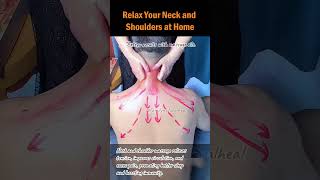 Relax Your Neck and Shoulders at Home #stressrelief #painrelief #naturalhealth #wellnesstips