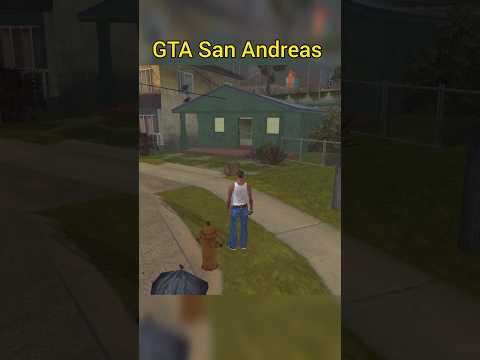 CJ HOME GUN LOCATION IN GTA SAN ANDREAS #gtasanandreas #shorts