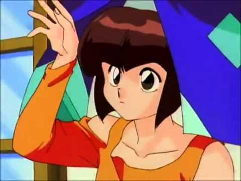 Akane puts the eggs in the microwave / Ranma becomes a boy in front of his mother!