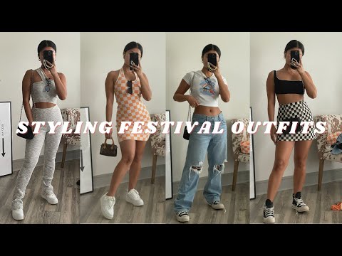 STYLING FESTIVAL OUTFITS + WHAT I PACKED FOR LOLLAPALOOZA