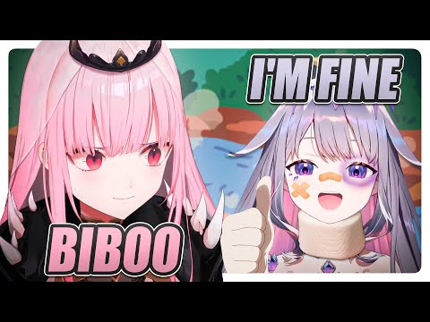 Calli was surprised to see how prone Biboo is to accidents | Hololive EN Clip