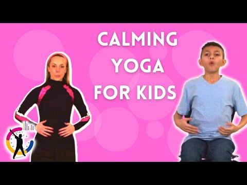 Calming Yoga for Kids | Breathing, Movement and Mindfulness | Seated Yoga | Minute Masters