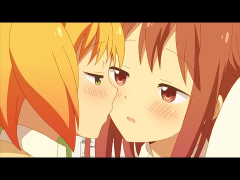 Anime girl kiss girl #18 | Lesbian kiss