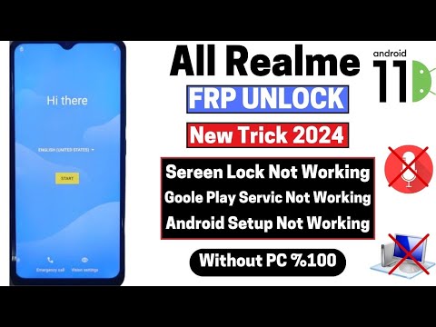 All Realme Frp Bypass Without Pc| Latest Security 2024 | Realme Bypass Google Account Android 11