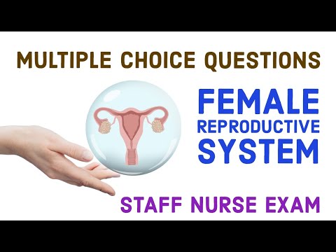 Female reproductive system multiple choice questions and answers