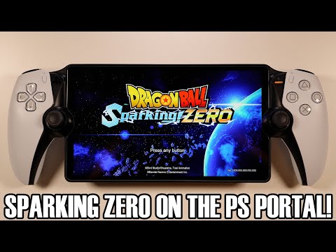 TESTING OUT DRAGON BALL SPARKING ZERO ON THE PLAYSTATION PORTAL!!!