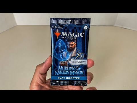 My first Magic the Gathering Booster Pack