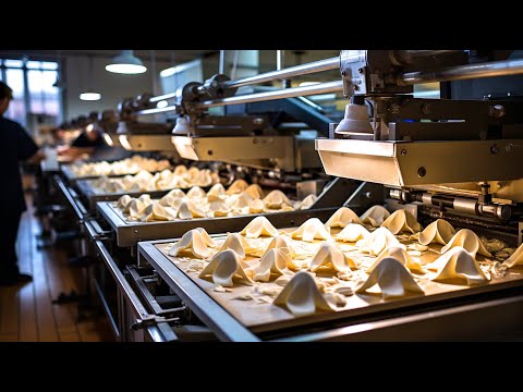 How Fortune Cookies are Made in Factories | HOW IT'S MADE