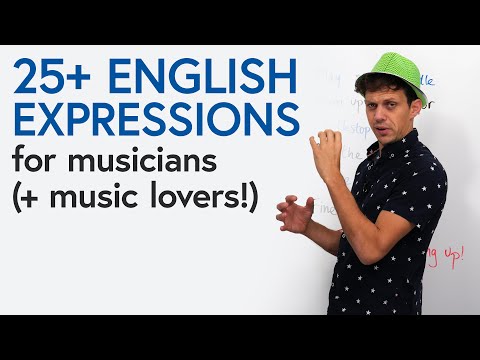 25+ English Expressions for Musicians & Music Lovers