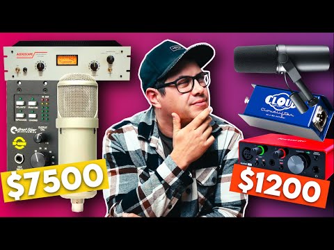 Pro VS Amateur Vocal Chain! ($7500 VS $1200)