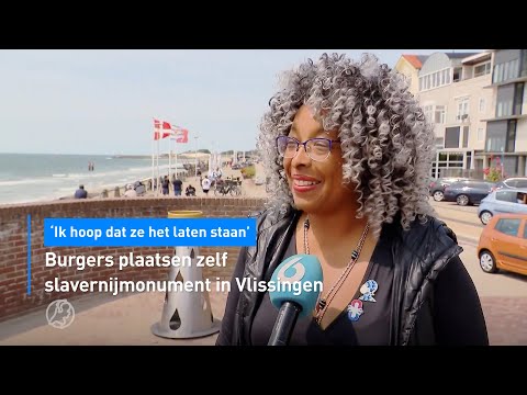 Burgers plaatsen zelf slavernijmonument in Vlissingen | Hart van Nederland