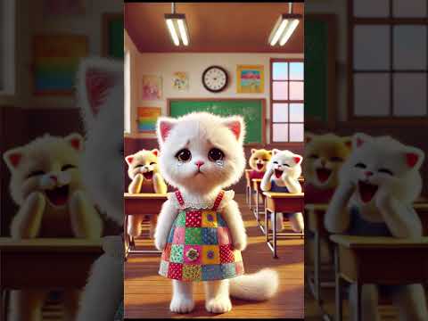 Surprise for kitten 😊(kitty, cat, funny, cute, ai cat, ai video, funny cats, pets, cute cat, kitt