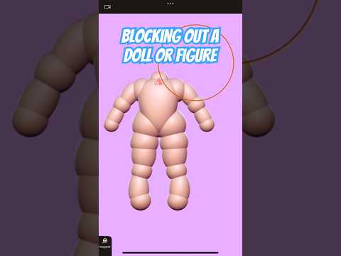 How I block out figures in nomad sculpt