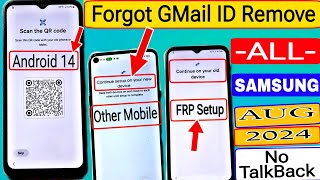 Samsung FRP Bypass 2024🔥Android 13/14 New Security 2024🆕 Frp Lock Removal Samsung | Bypass Frp