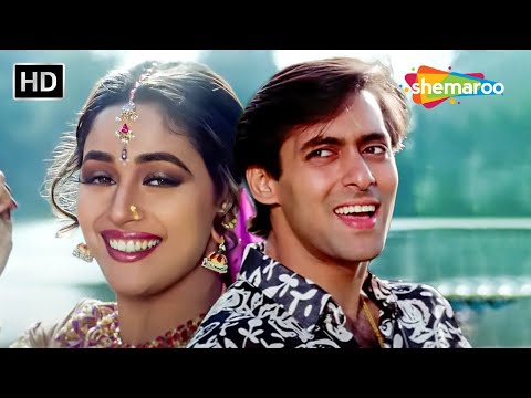 Main Hoon Mohabbat Ka Pyasa | Salman Khan | Madhuri Dixit | Dil Tera Aashiq (1993) | Udit Narayan