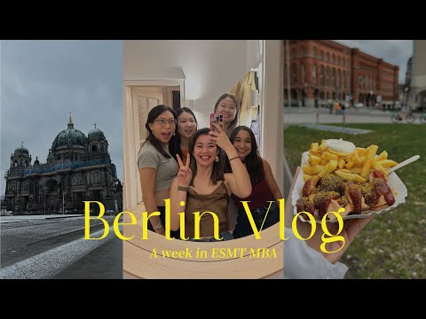 A week in ESMT Berlin as an MBA student | How stressful is our first semester? How's life in Berlin?